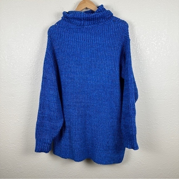 Free People Eleven Knit Cowl Turtleneck Oversized Long Sleeve Top Size S - Picture 8 of 11